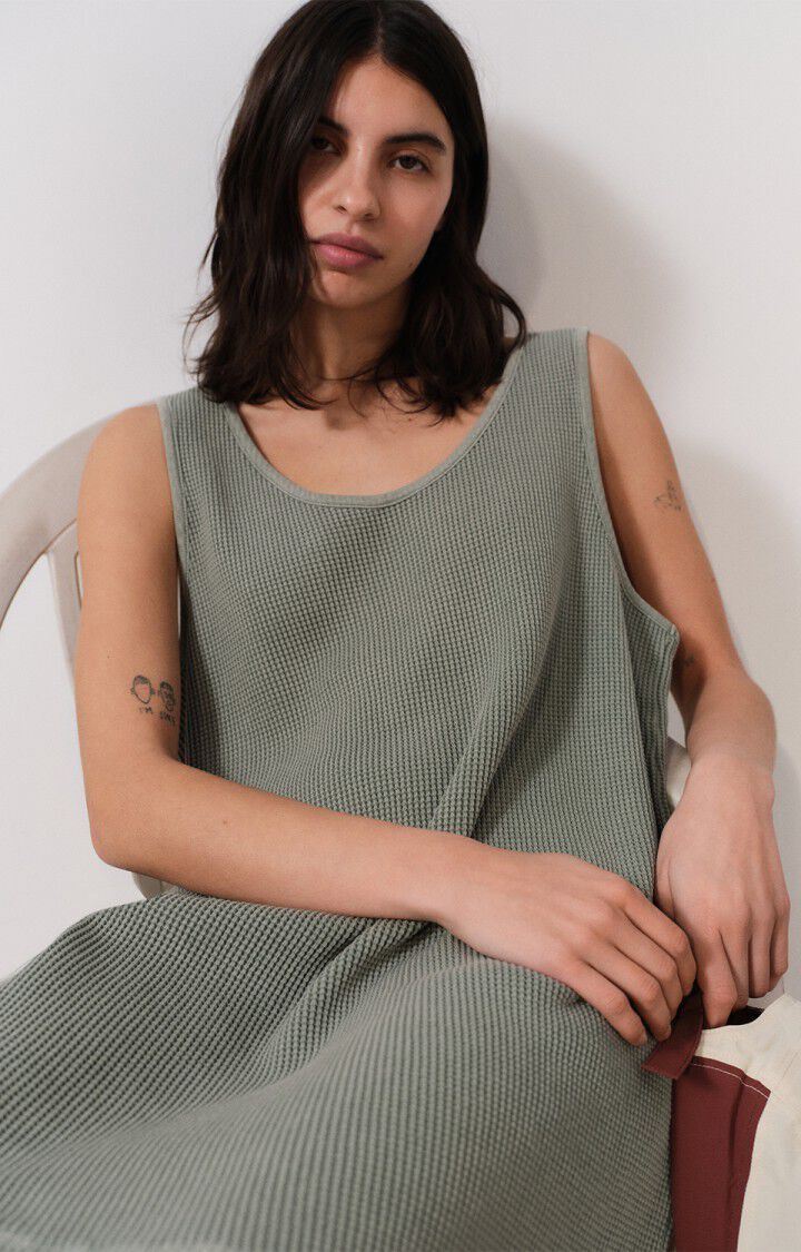 D&eacute;bardeur femme Uscow - VERVEINE VINTAGE - Vert - XS-S