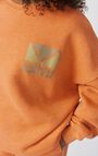 Women's sweatshirt Doven - OVERDYED FLUORESCENT VITAMINS - Orange - XS-S