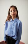 Kid's shirt Zatybay, AQUA STRIPES, hi-res-model