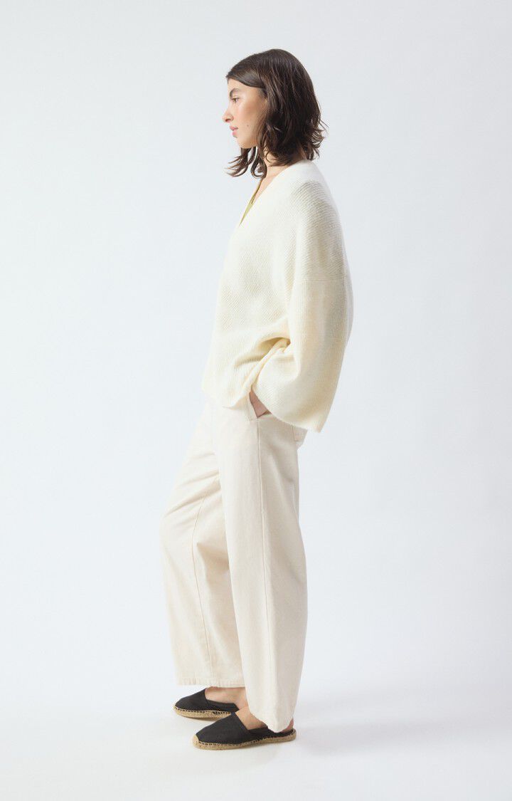 Women's cardigan Damsville, MELANGE PANNACOTTA, hi-res-model