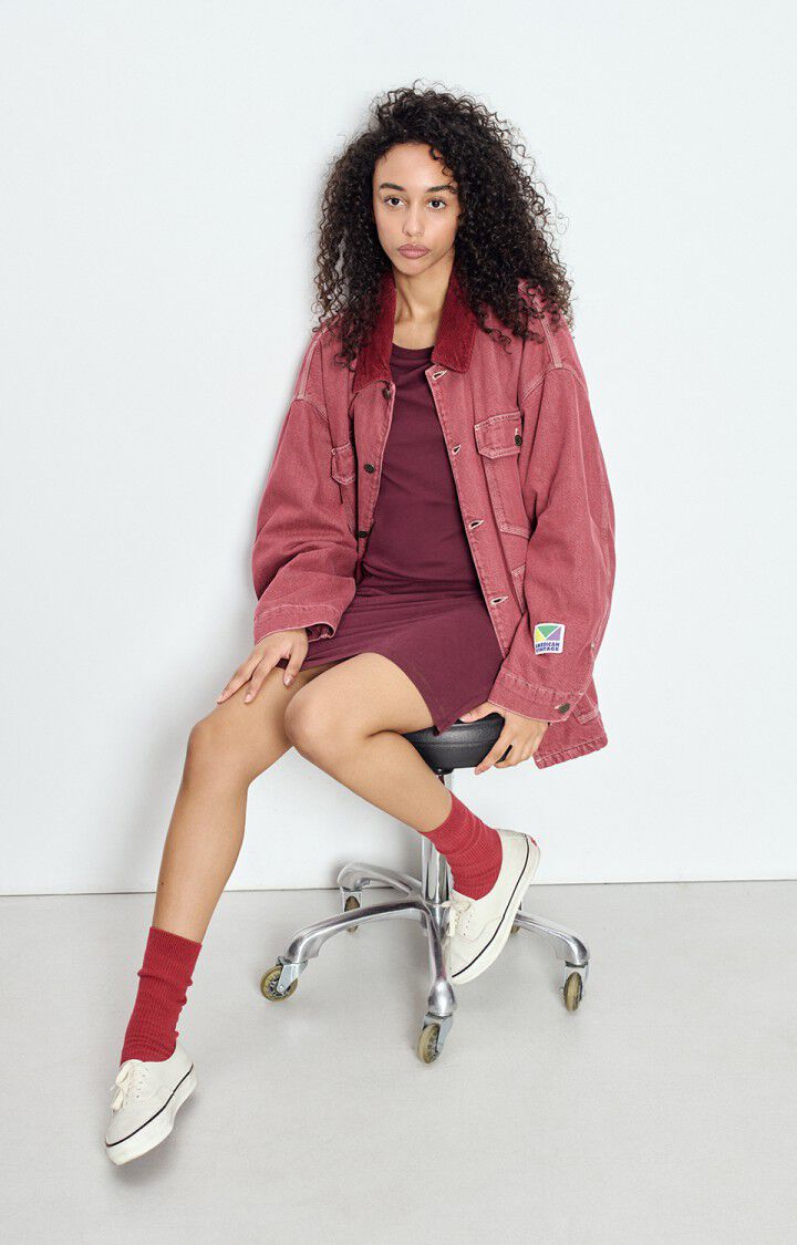 Women's jacket Ymobay, BURGUNDY, hi-res-model