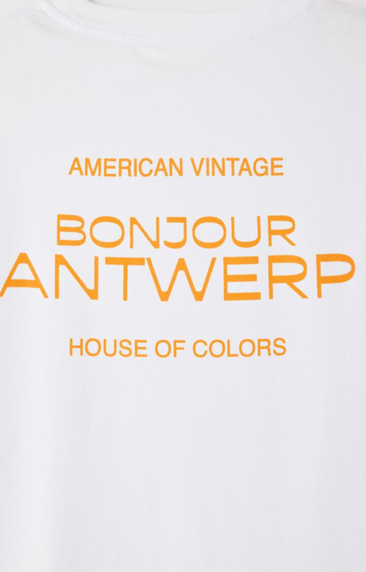 T-shirt mixte Fizvalley - "Bonjour", ANTWERP, hi-res