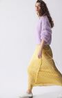 Women's skirt Bovalow - MARTHE - Yellow - Bleu - S