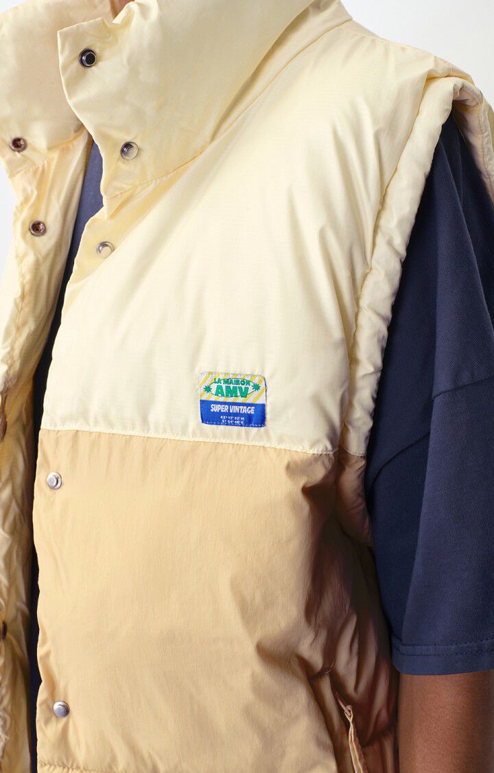 Women's padded jacket Zotcity - CREAM 0 Sleeveless Beige - H23