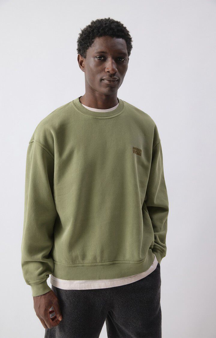 Men's sweatshirt Plizzy - VINTAGE PISTOU - Green