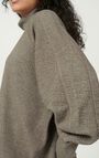 Women's sweatshirt Yatcastle, BROWN MELANGE, hi-res-model
