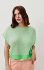 Pull femme Zakday, RAYURES GRIS CHINE ABSINTHE, hi-res-model