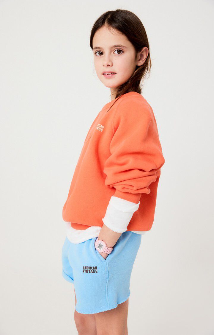 Sweat enfant Izubird - MANDARINIER VINTAGE - Orange