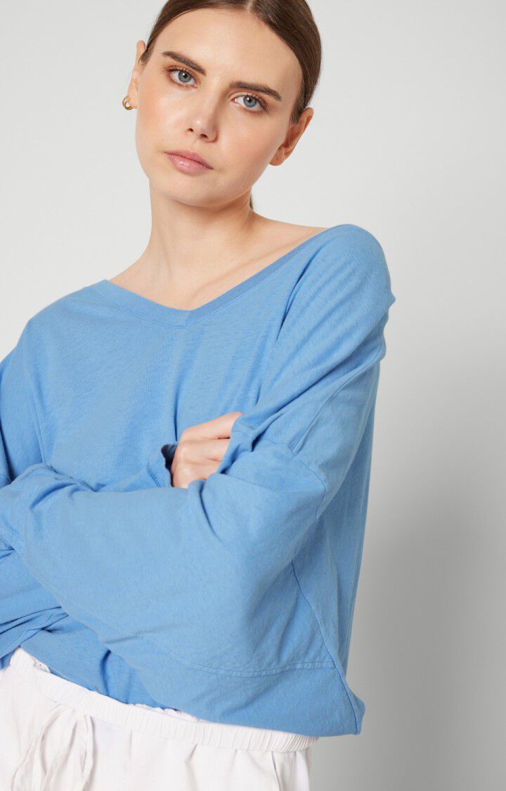 T-shirt femme Aksun, PERVENCHE, hi-res-model