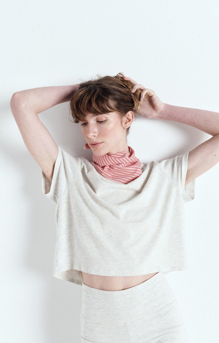 T-shirt femme Ypawood, GRIS CHINE, hi-res-model