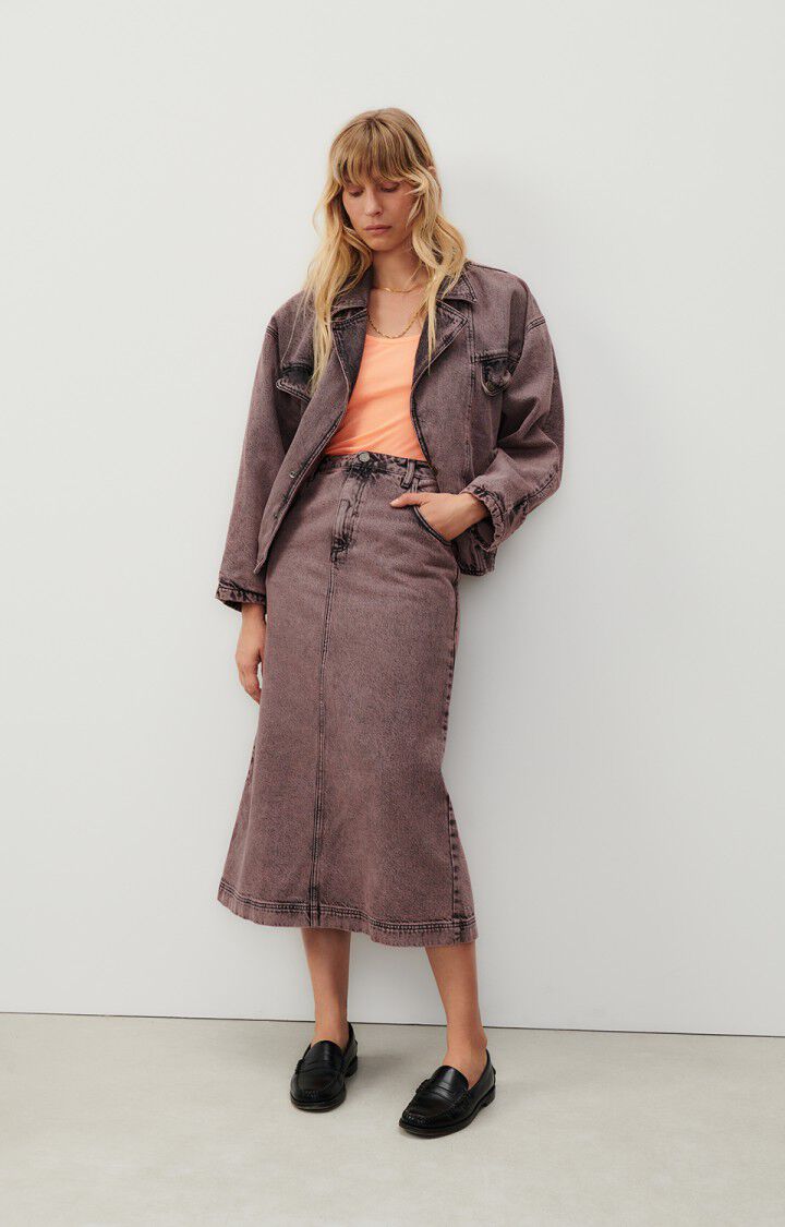 Women's jacket Yopday, OVER DYE PINK, hi-res-model