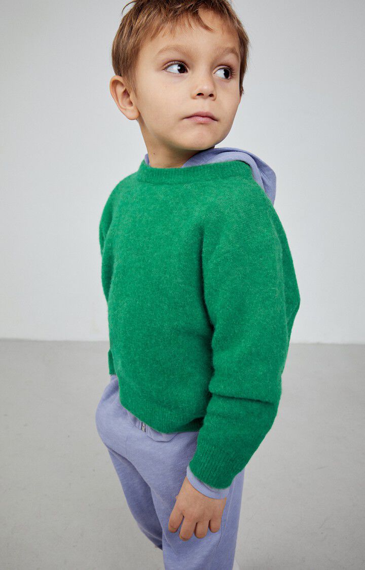 Kids’ jumper Razpark, MOTTLED CORIANDER, hi-res-model