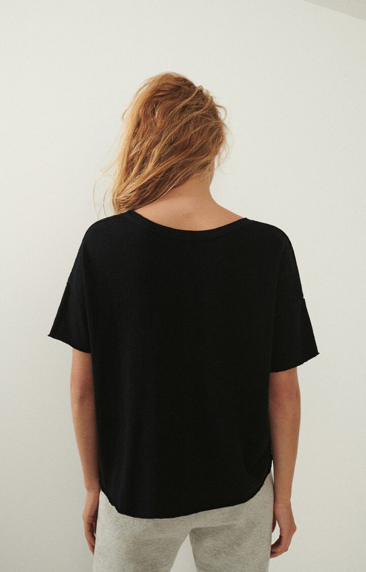 T-shirt femme Sonoma, NOIR, hi-res-model