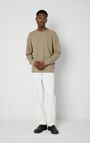 Men's sweatshirt Tefoo, KHAKI MELANGE, hi-res-model