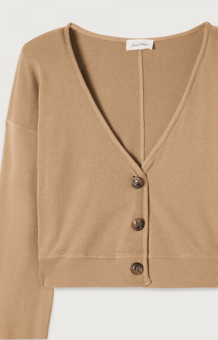 Women's cardigan Ketown, PRALINE, hi-res