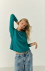 T-shirt femme Sonoma, VERT CANARD VINTAGE, hi-res-model