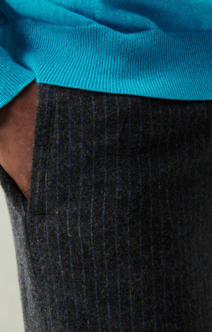 Men's trousers Dopabay, GREY AND BLUE STRIPES, hi-res-model