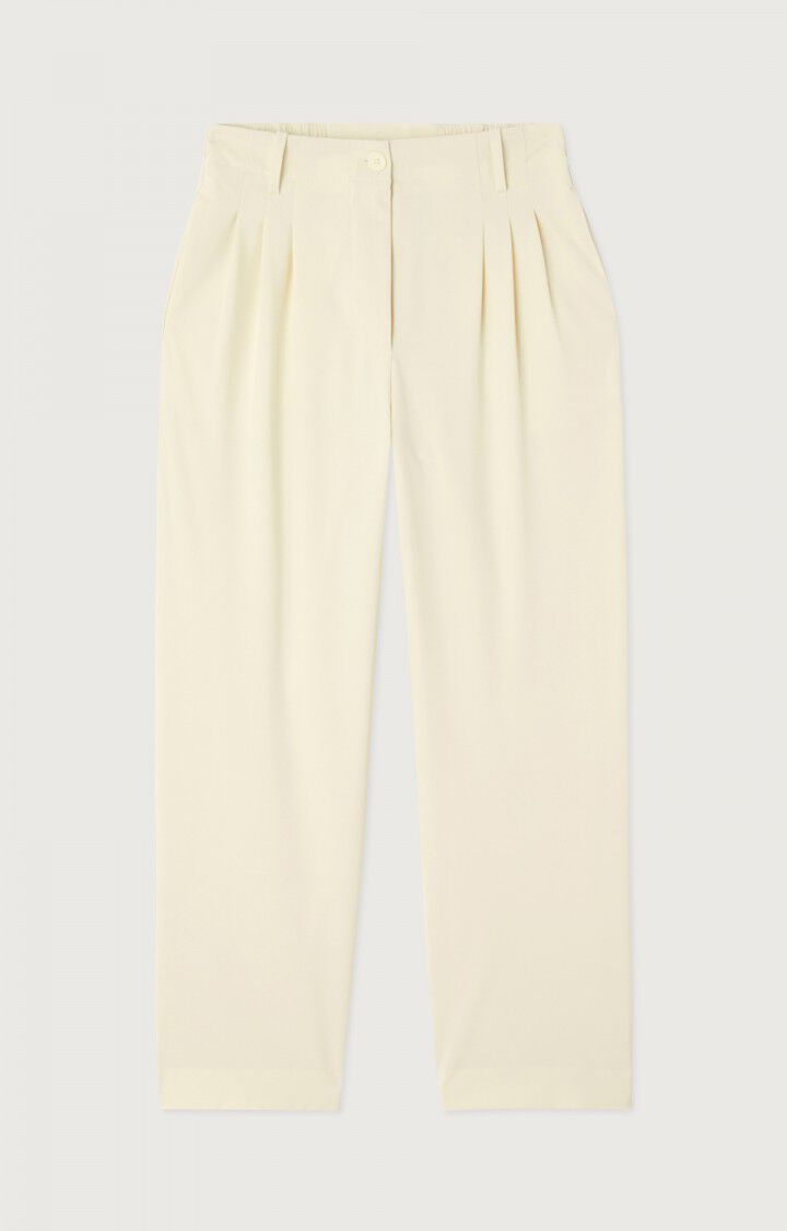 Women's trousers Kabird, ECRU, hi-res