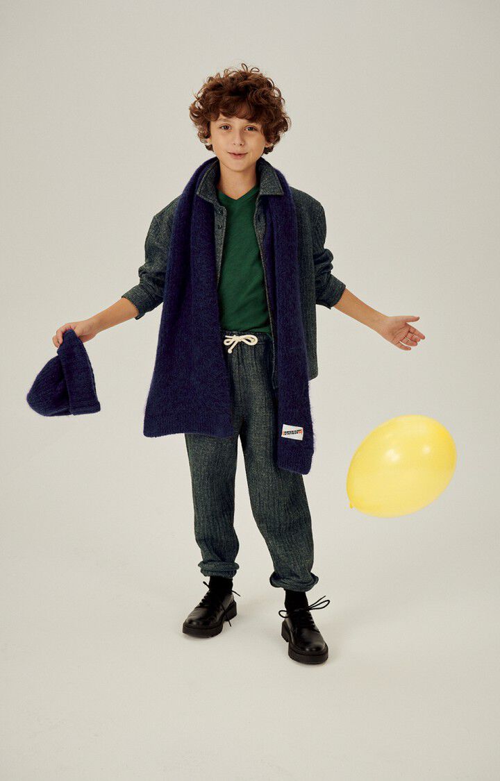 Kid's scarf East, MELANGE BLACKBERRY, hi-res-model