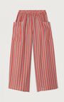 Women's trousers Zivow - MANON - Red - Beige - XS