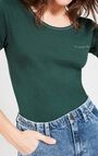 T-shirt femme Bipcat, VEGETAL, hi-res-model