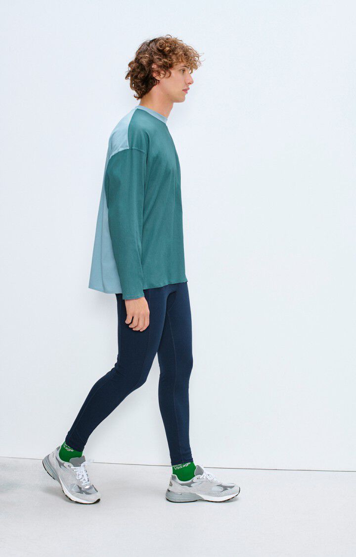 Men's leggings Usuway - AMV SPORTS CLUB, NAVY, hi-res-model