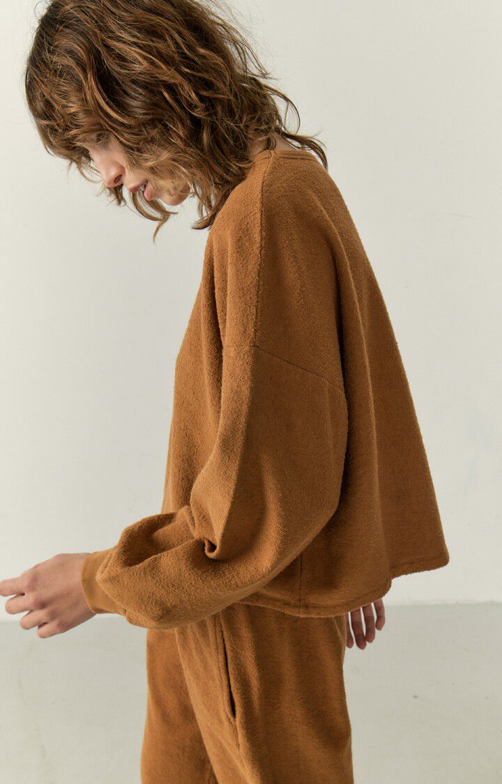 Damessweater Bobypark, BRUNETTE, hi-res-model