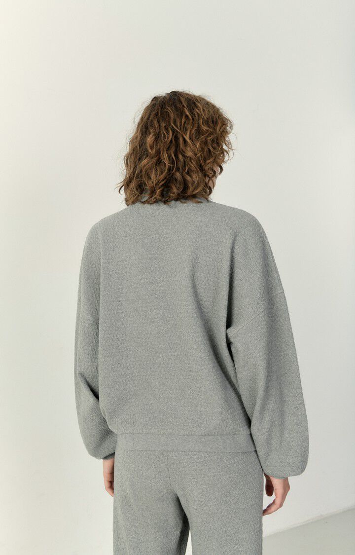 Women's sweatshirt Ellan, HEATHER GREY, hi-res-model