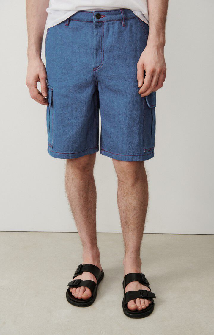 Men's shorts Faow, BLUE, hi-res-model