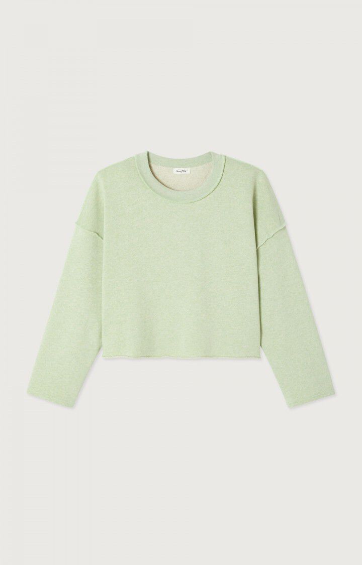 Women's sweatshirt Dantown - MELANGE PASTURE - Green
