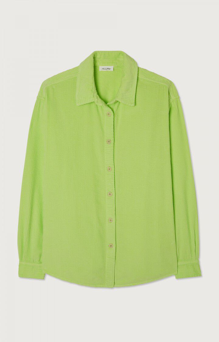 Dameshemd Padow - FLUORESCEREND GEEL VINTAGE - Geel