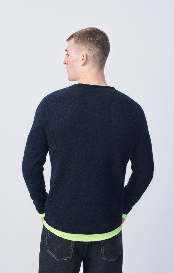 Men's jumper Ducksbay, NAVY MELANGE BLACK, hi-res-model