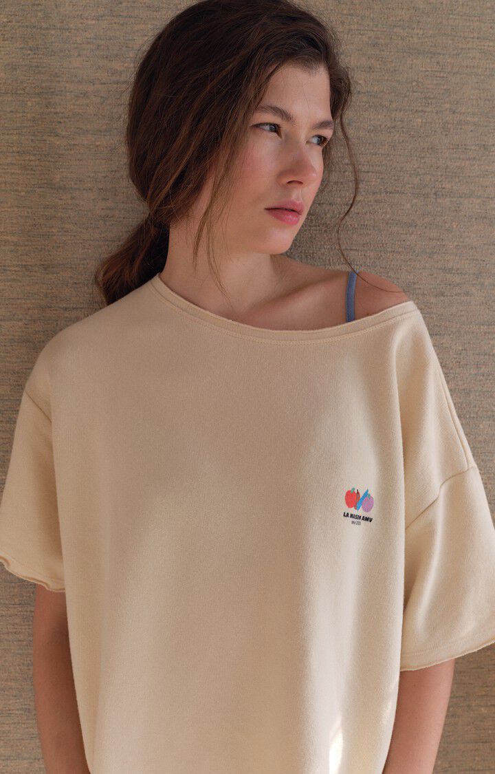 Women's t-shirt Atubay - ECRU - Beige - S