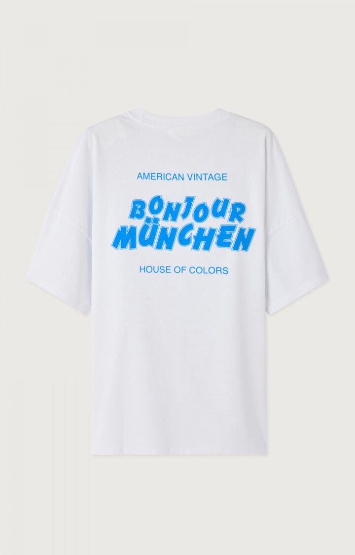 Unisex T-shirt Fizvalley - "Bonjour", MUNCHEN, hi-res