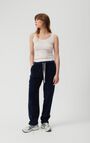 Women's trousers Padow, NAVY, hi-res-model