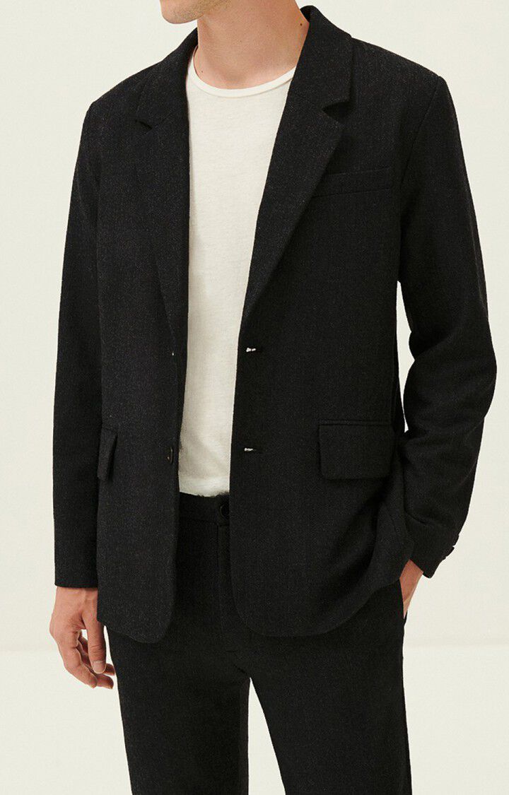Men's blazer Vezapark, MELANGE CHARCOAL, hi-res-model