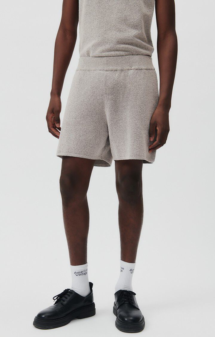 Men's shorts Tawabay, GREY BLACK MELANGE, hi-res-model