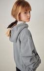 Kinderensweater met capuchon Izubird, KIEZELSTEEN VINTAGE, hi-res-model