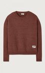 Women's jumper Vitow - MOTTLED CHESTNUT - Brown - M-L