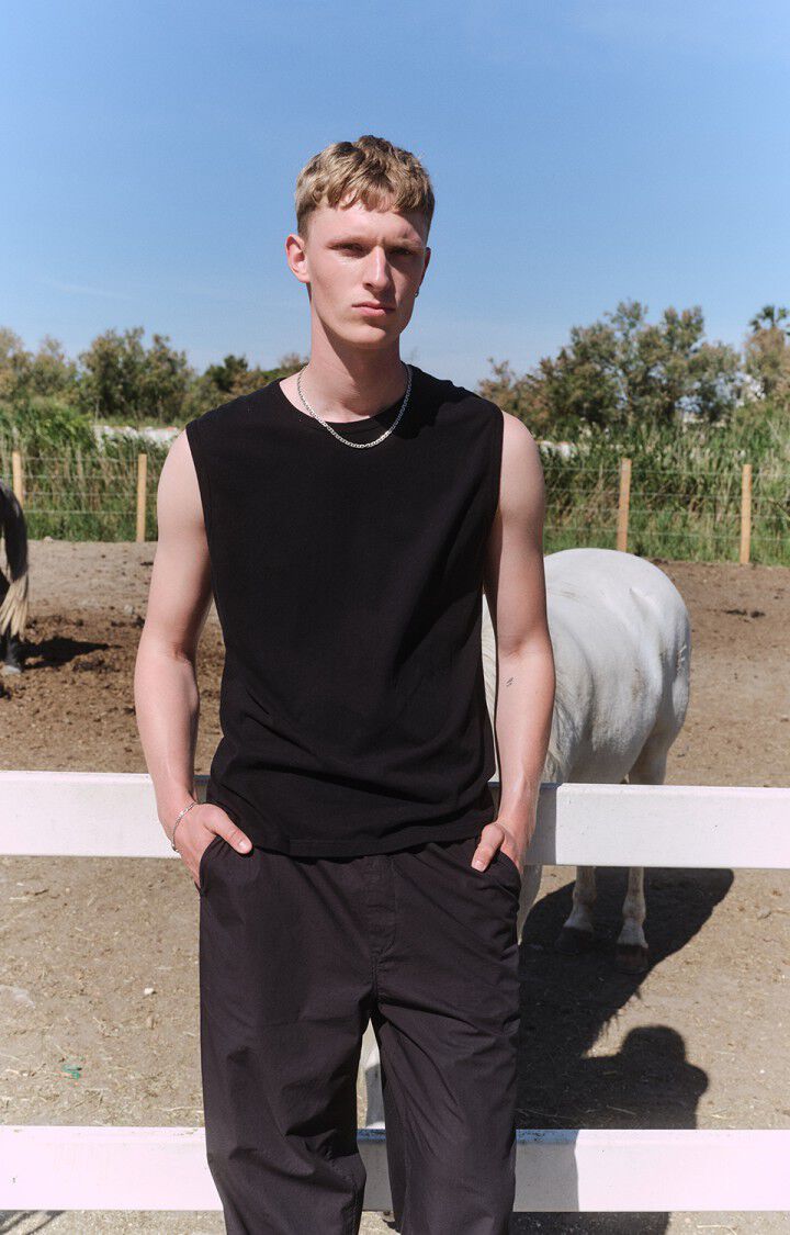 Men's tank top Gamipy, BLACK, hi-res-model