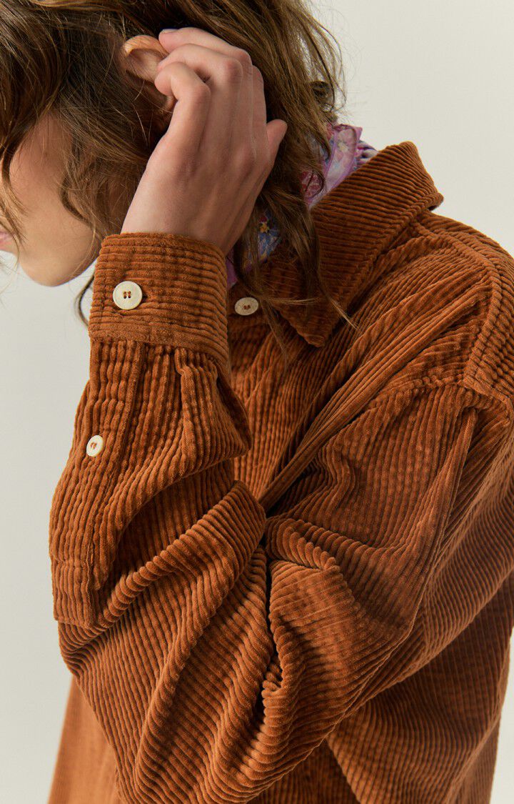 Women's shirt Padow - BOLETUS - Brown - XS-S