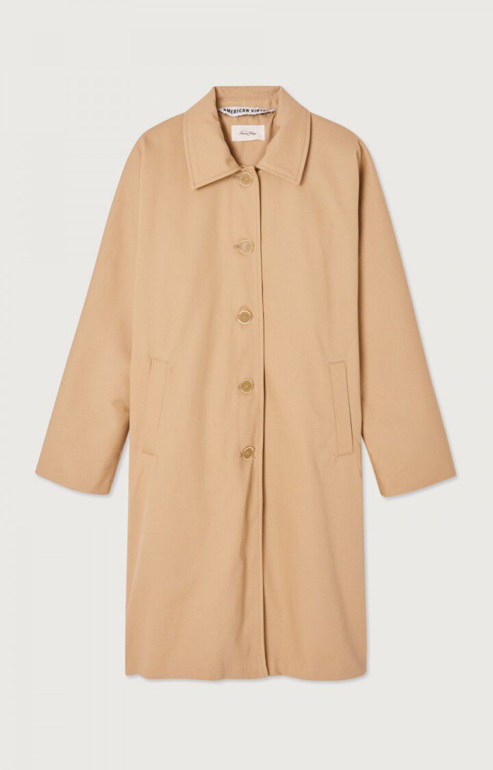 Women's trench Gozzy - SESAME - Beige