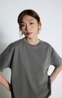 T-shirt femme Fizvalley - ACIER VINTAGE - Gris - S