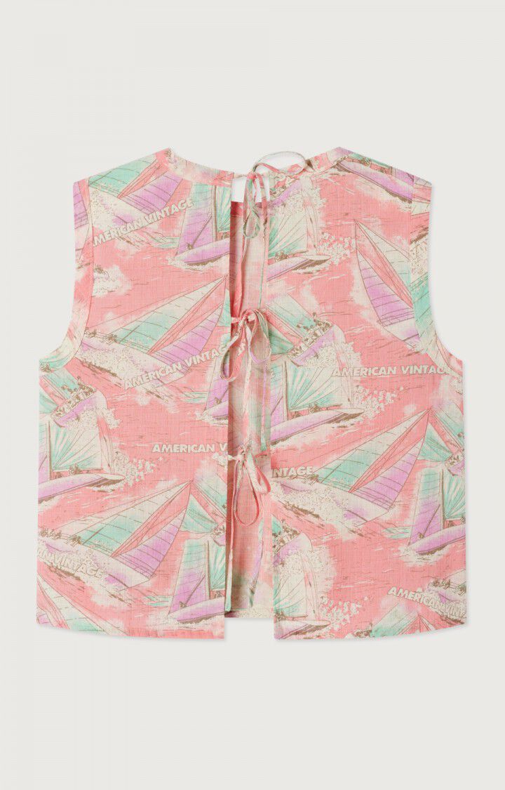 Women's top Ylyvow - MOLLY - Pink - Vert - Violet - S