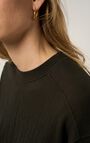 Damensweatshirt Telabird - KOHLENSTOFF - Schwarz - XS-S