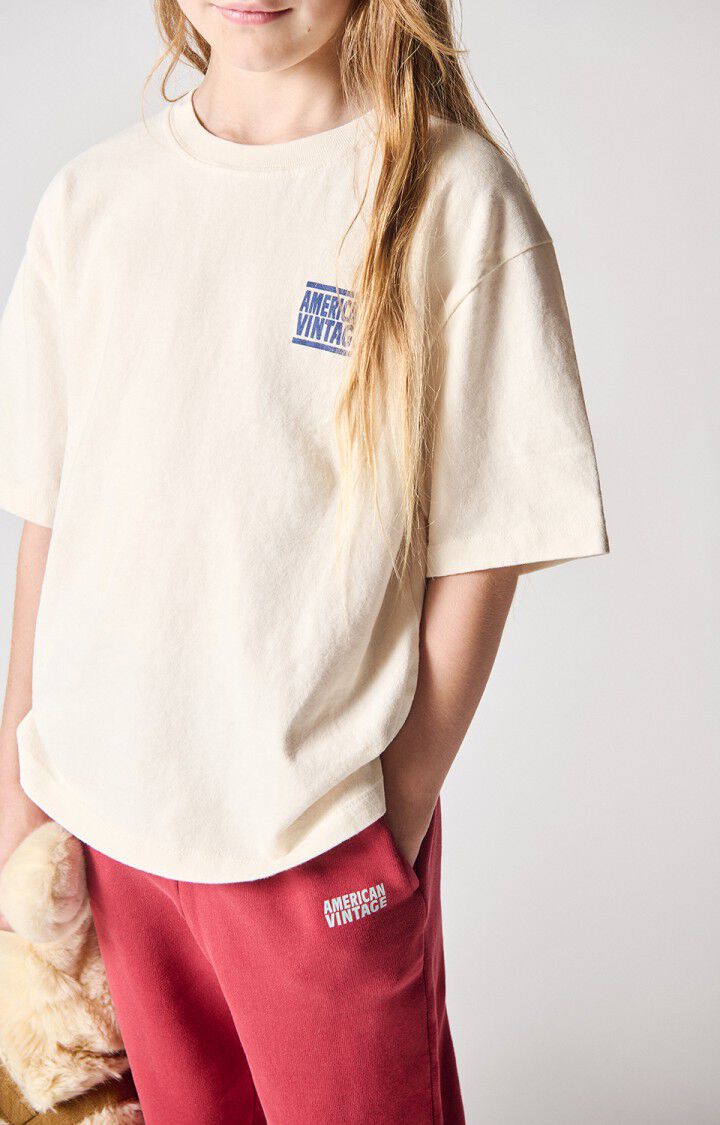 Kids' t-shirt Ykobow - ECRU - Beige - 3