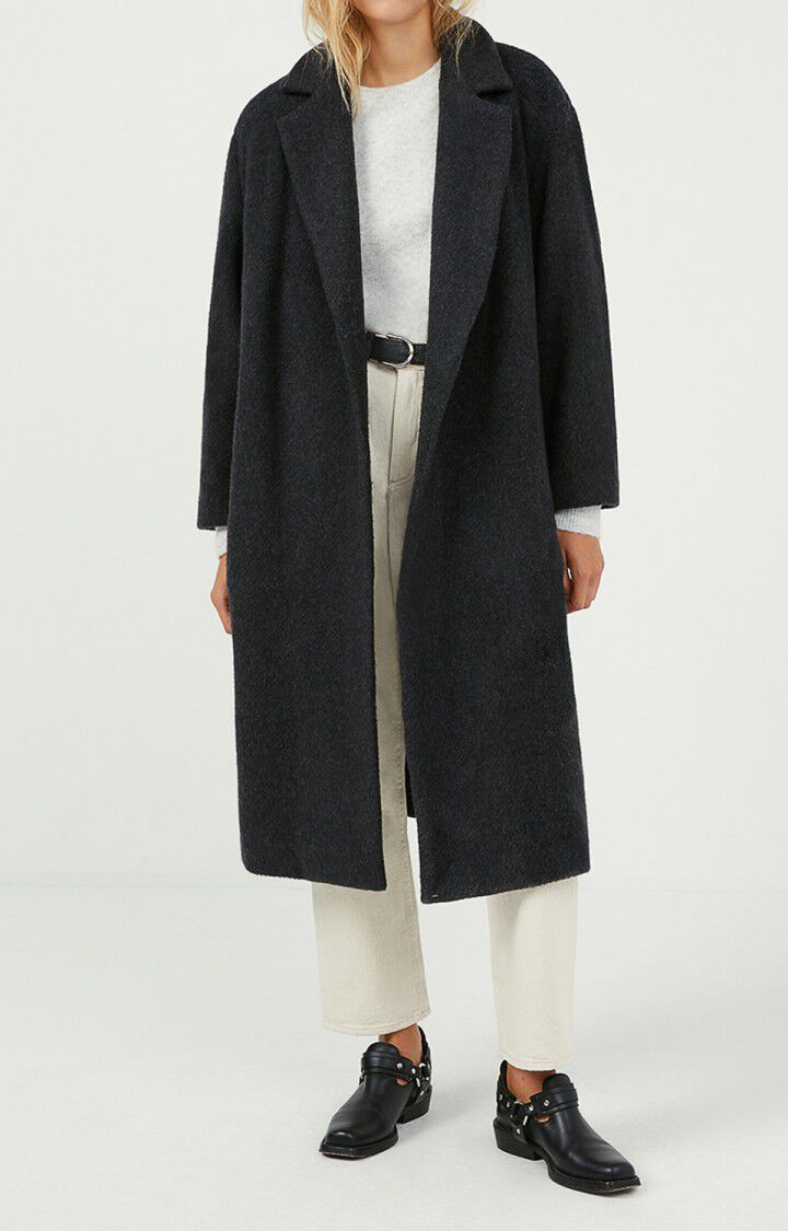 Women's coat Zefir, CHARCOAL MELANGE, hi-res-model