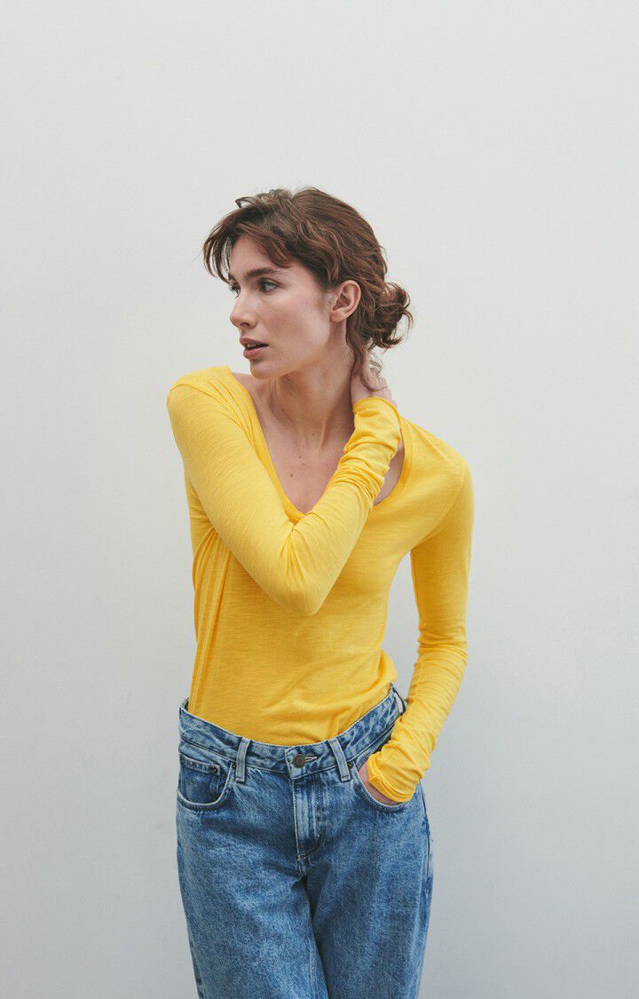 Women's t-shirt Jacksonville, GOLD BUTTON VINTAGE, hi-res-model