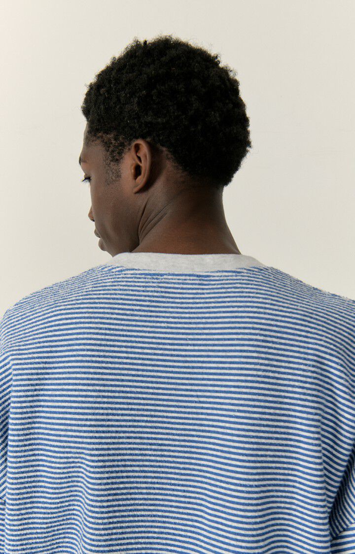 T-shirt homme Bobypark, RAYURES BLEUES ET GRISES, hi-res-model