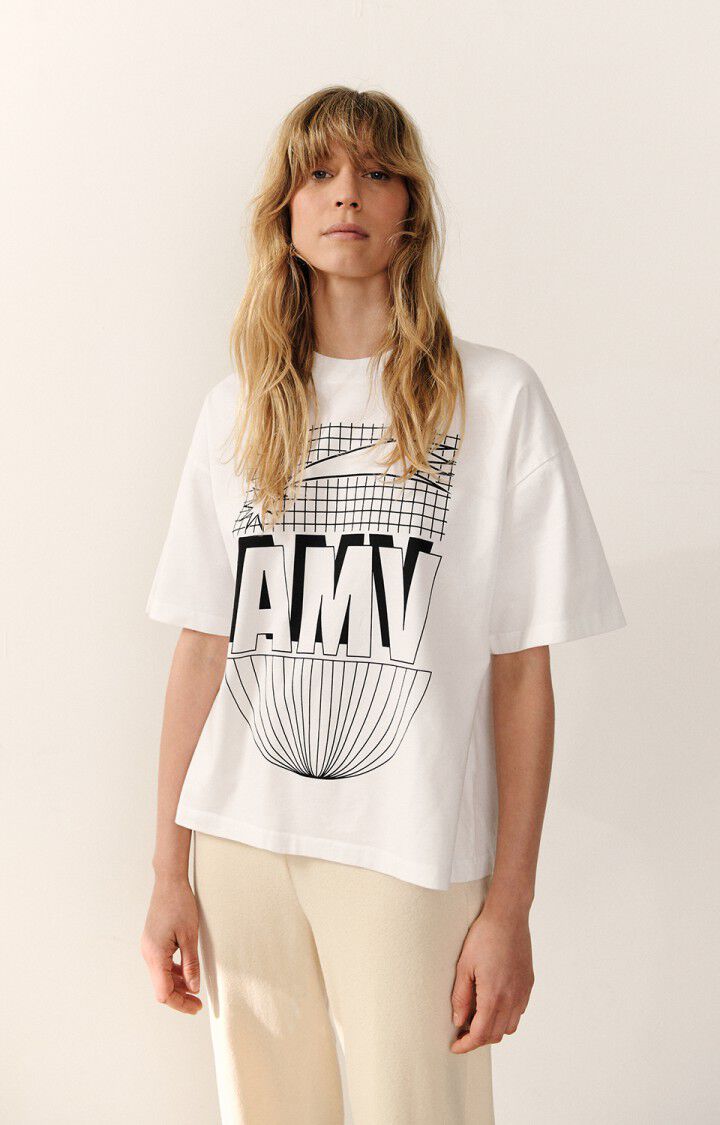 Camiseta mujer Fizvalley, BLANCO, hi-res-model